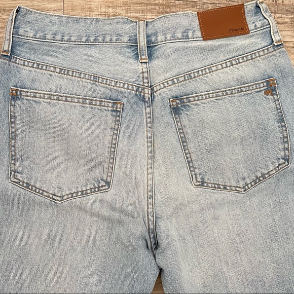 Madewell Perfect Summer Jean Ankle Mom Jean in Fitzgerald Wash. - Picture 10 of 10
